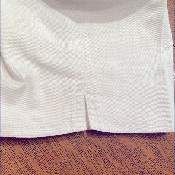 St. John White resort cropped pants size 4 - Picture 7 of 14
